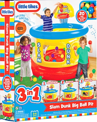 walmart little tikes slam dunk ball pit screenshot