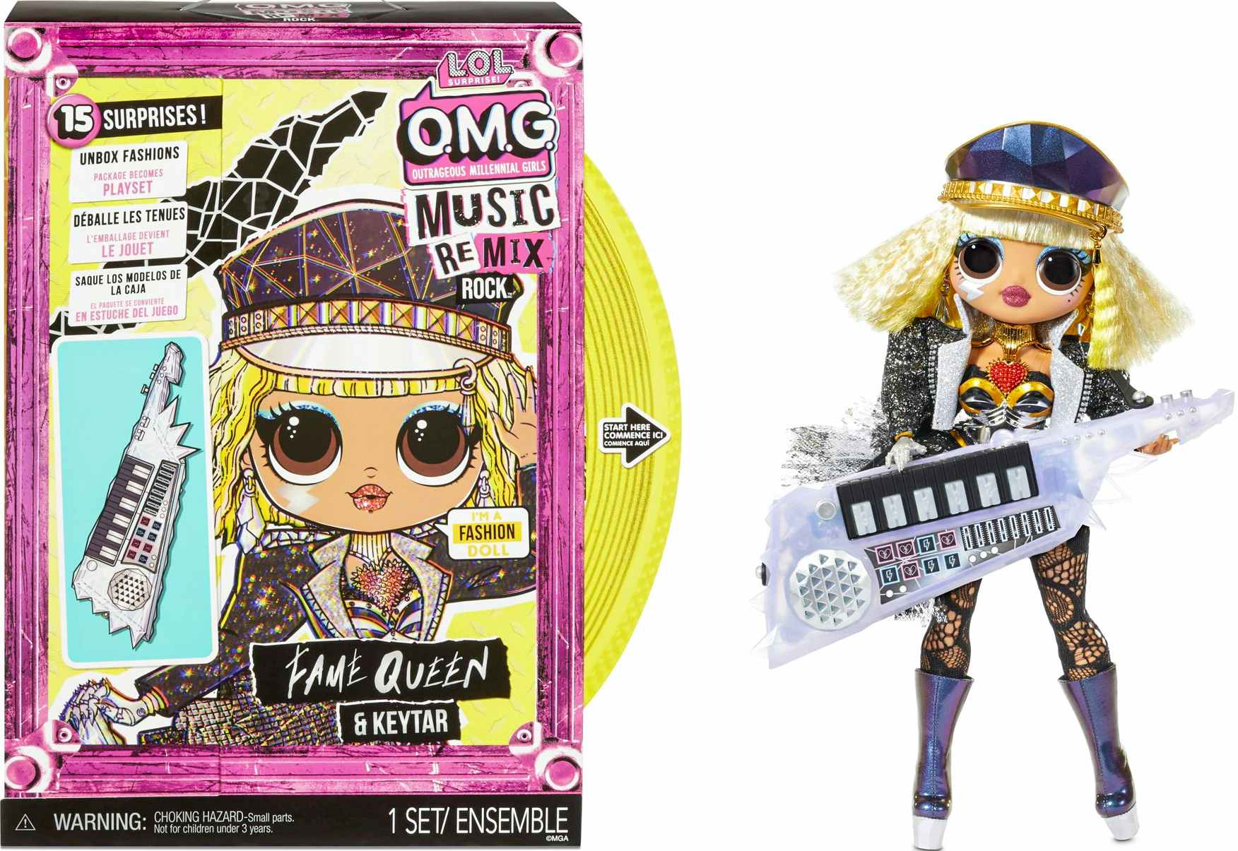 walmart lol surprise remix fame queen doll stock photo