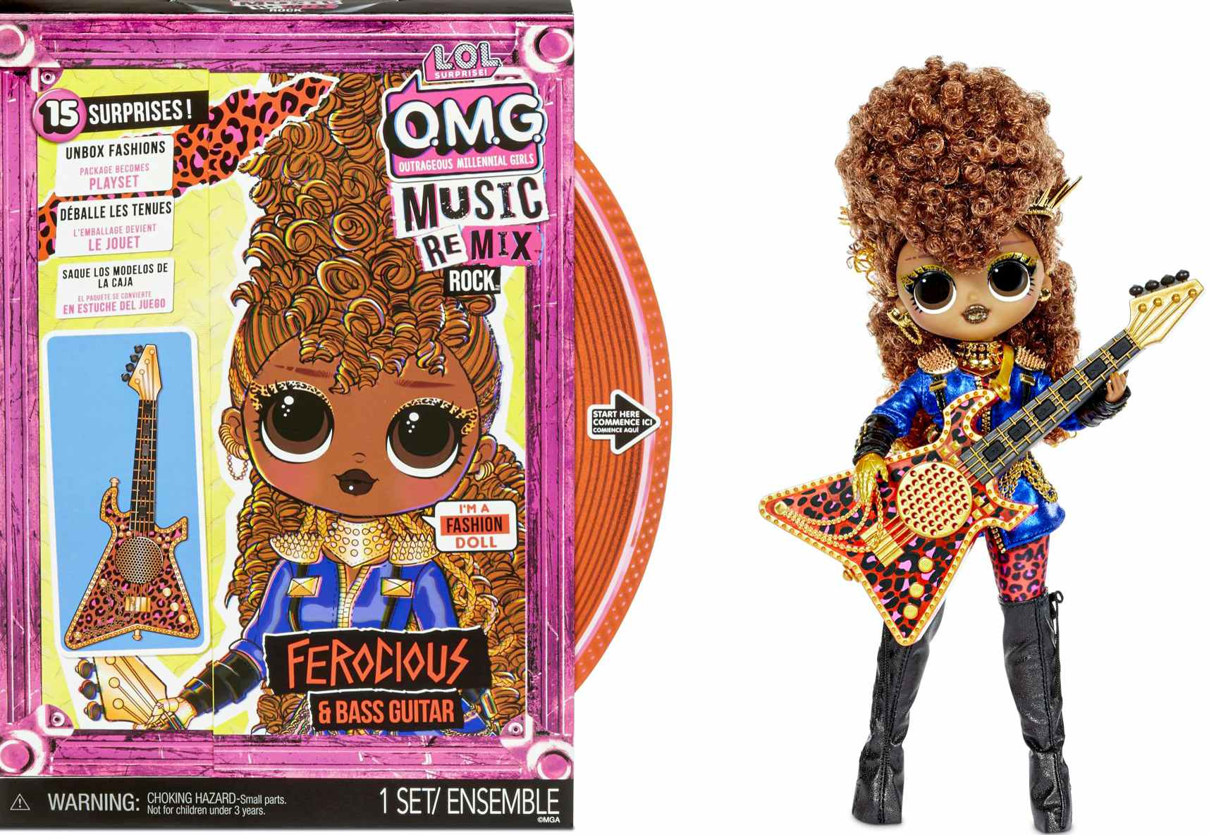 walmart lol surprise remix ferocious doll stock photo