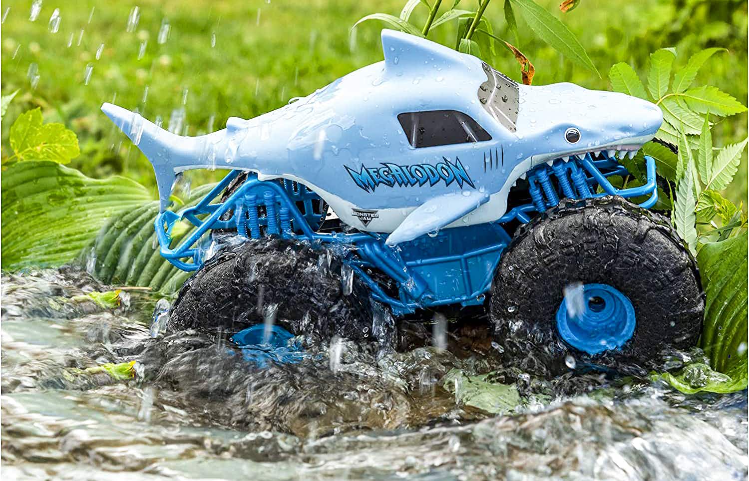 walmart monster jam megalodon rc truck screenshot