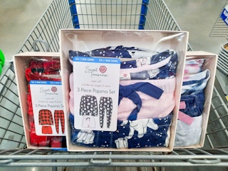 walmart secret treasures 3 piece pajama set