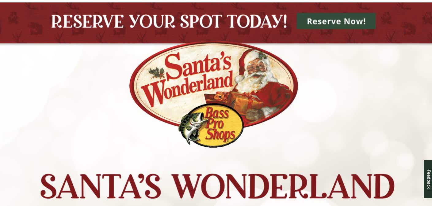Santa's wonderland bass pro shops homepage