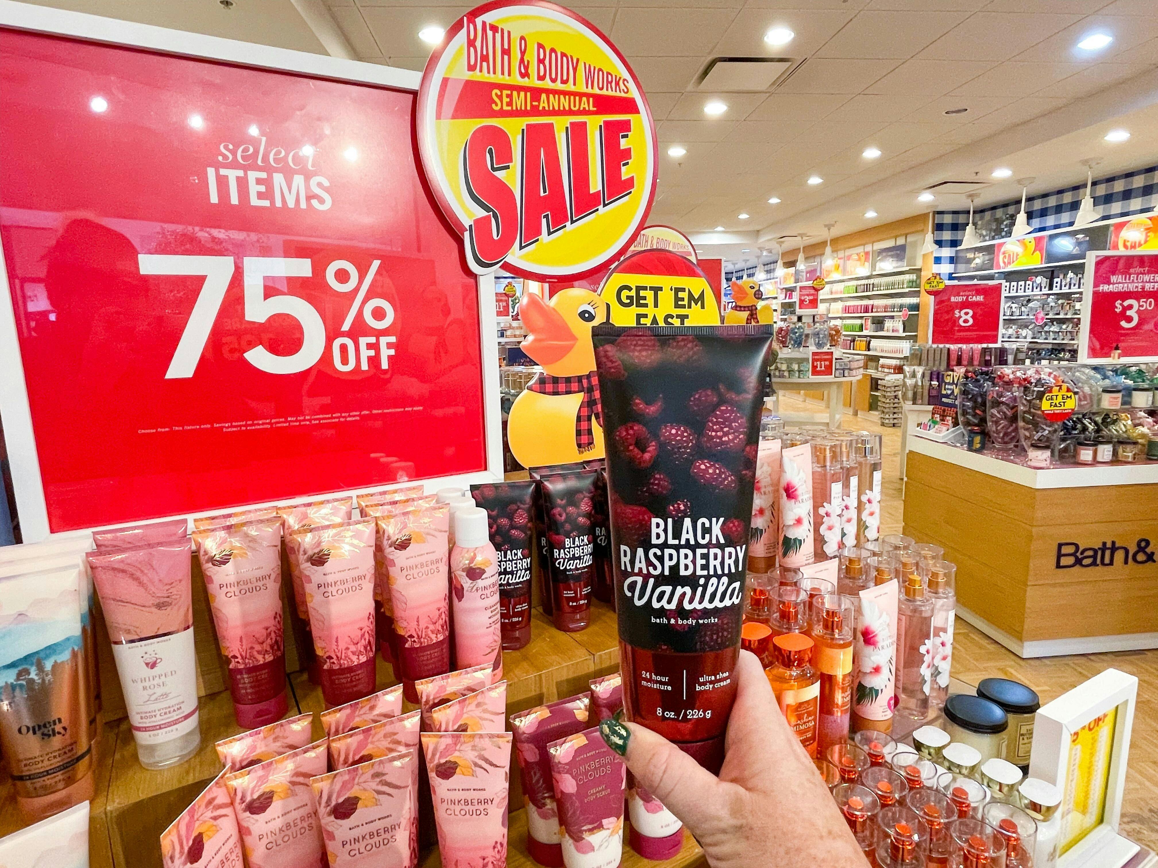 bath and body works sale