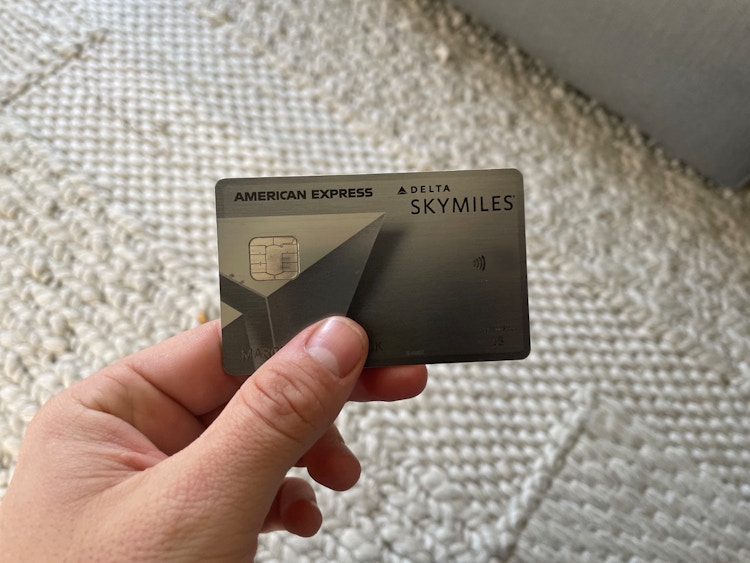 Delta Air Lines SkyMiles Platinum American Express card