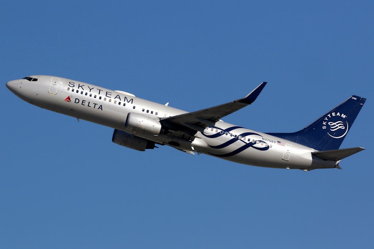 Delta airplane