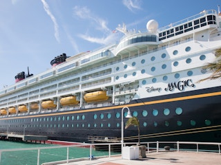 Disney Magic ship in port
