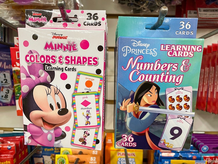 disney flash cards