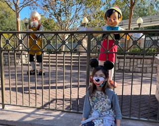 Disneyland Pinocchio meet and greet