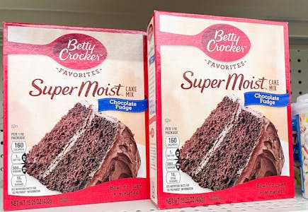 2 Betty Crocker Cake Mix