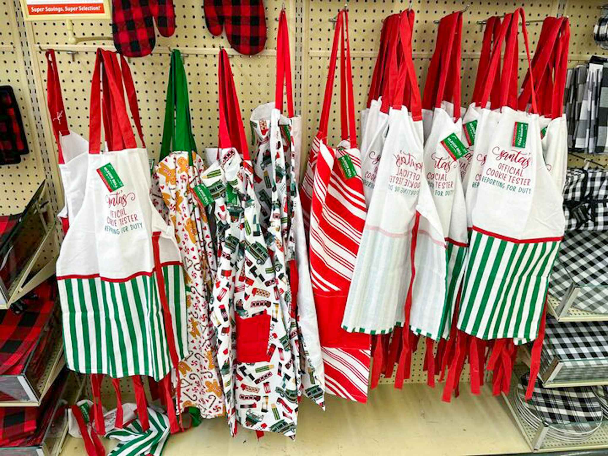 Christmas aprons