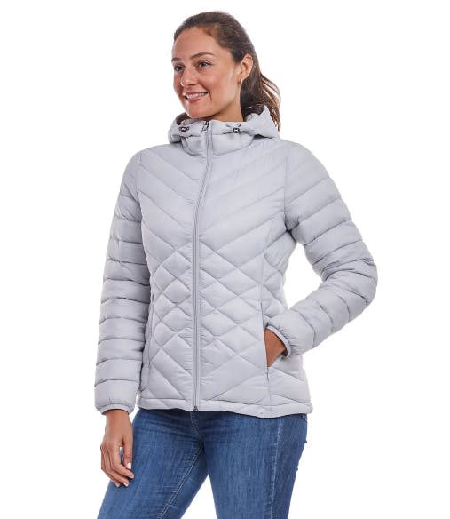 zeroxposur women's packable down jacket