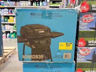 lowes year end clearance american gourmet grill on display
