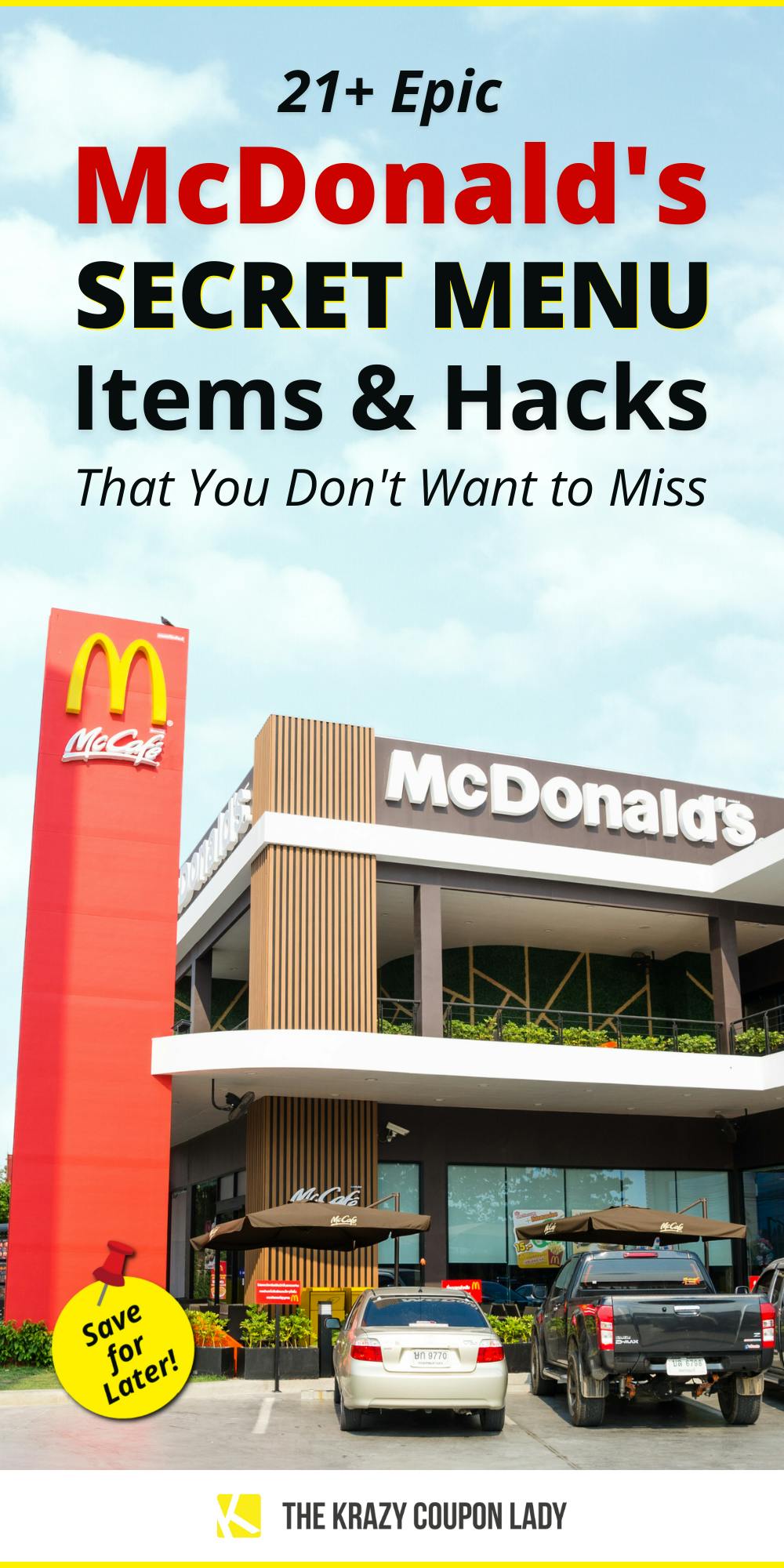 McDonald's Secret Menu Items - 2023