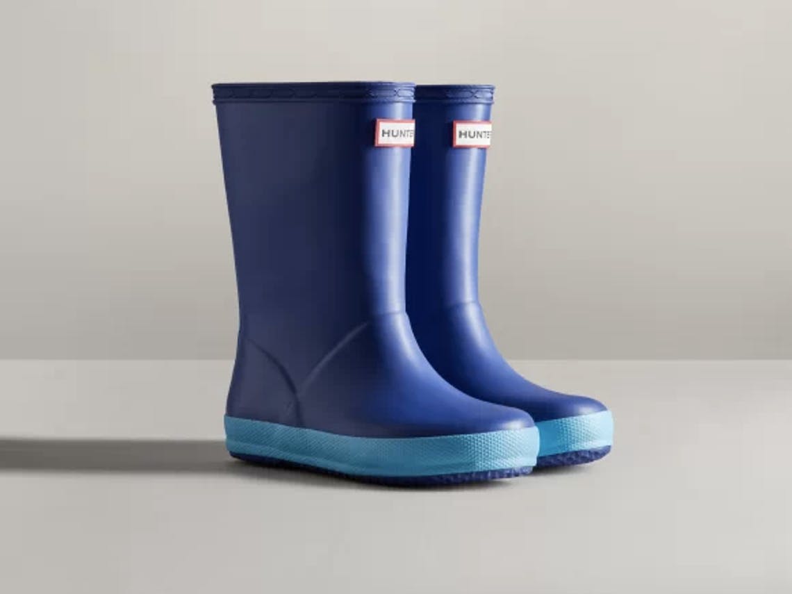hunter boots peak blue