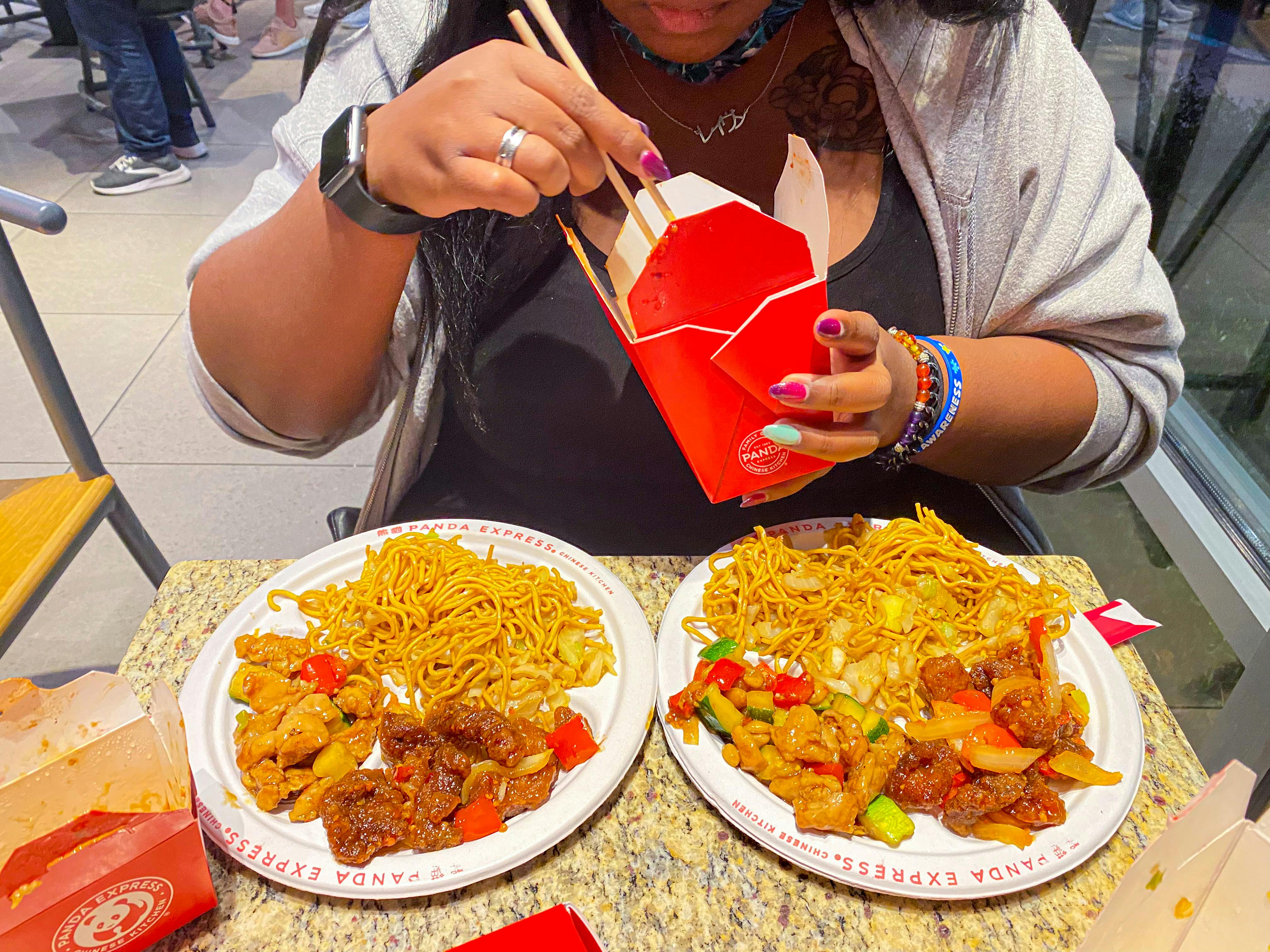 Panda express deals bigger plate