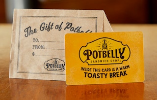 Potbelly gift card
