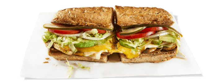 Potbelly veggie melt sandwich