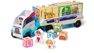 Melissa & Doug PAW Patrol Wooden ABC Block Truck