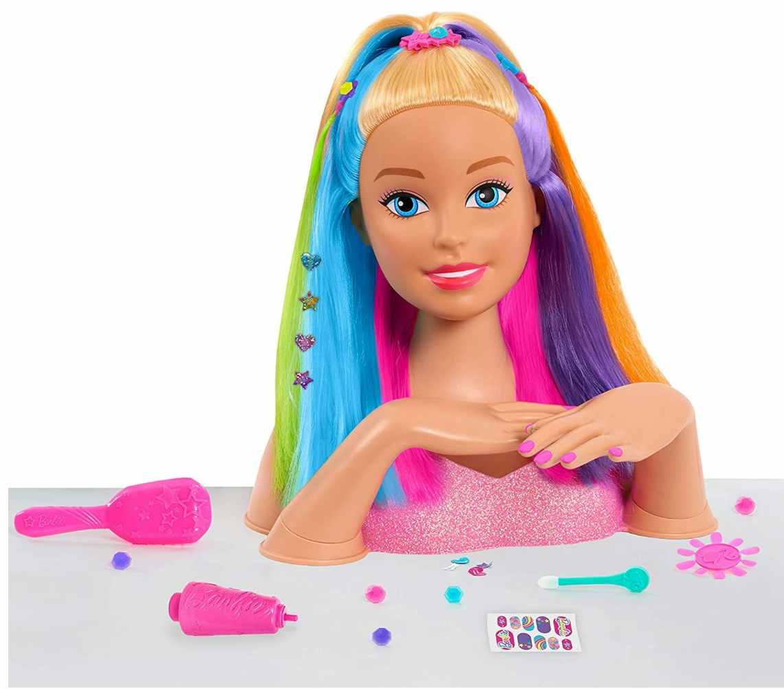 Barbie Deluxe Rainbow Styling Head