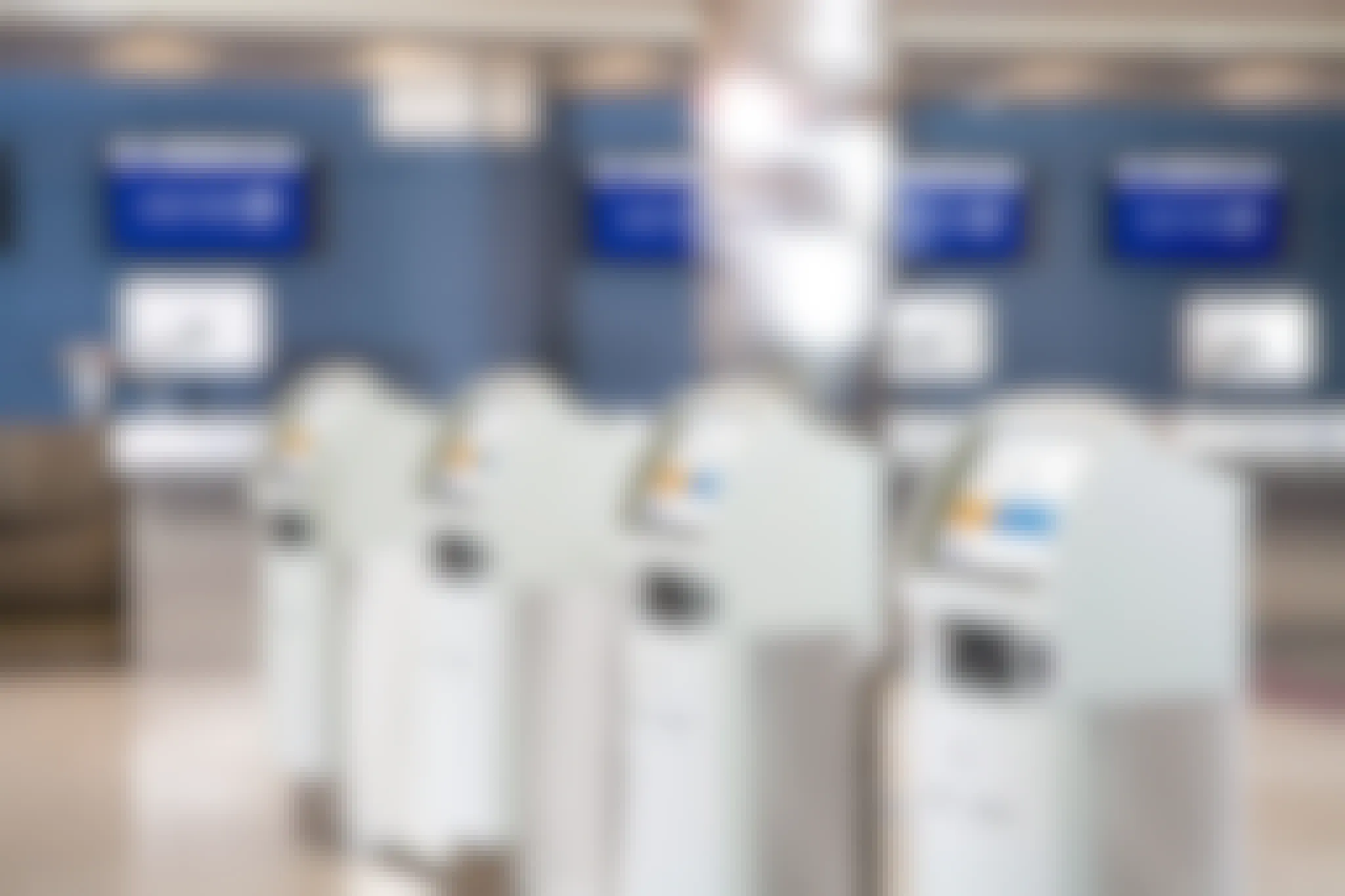 United Airlines electronic ticketing kiosk
