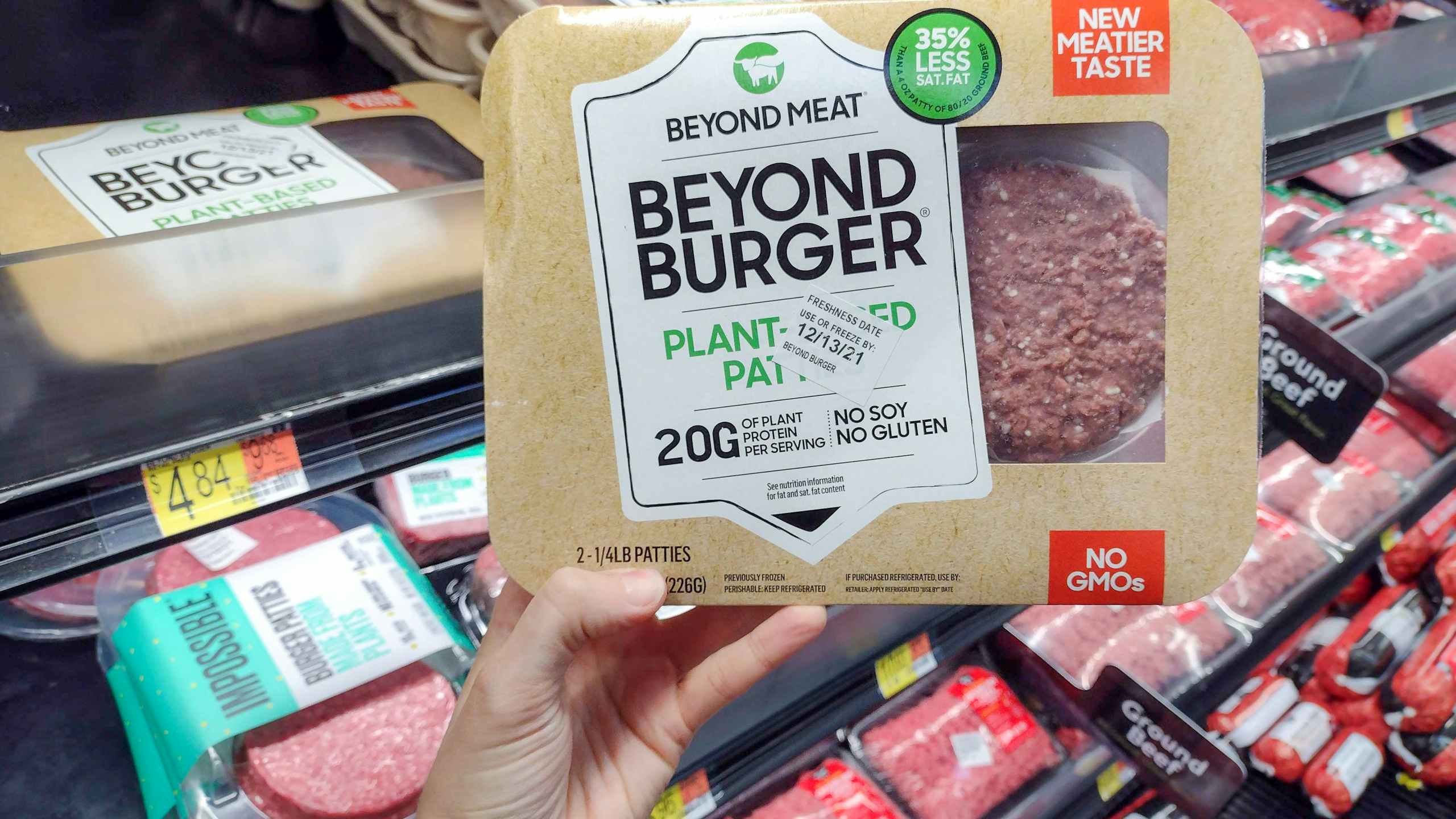 Beyond Burger Patties at Walmart