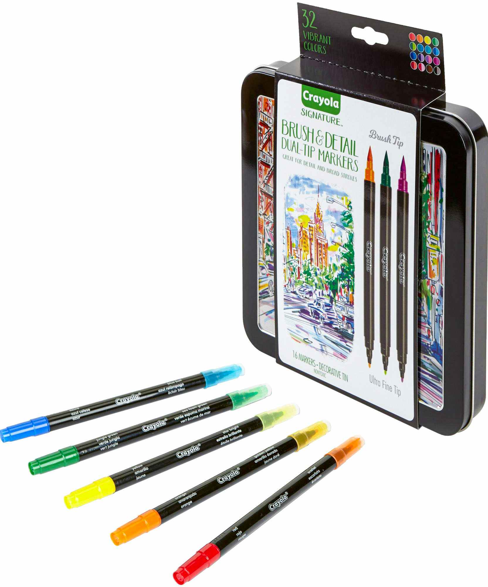 walmart crayola brush and detail markers screenshot