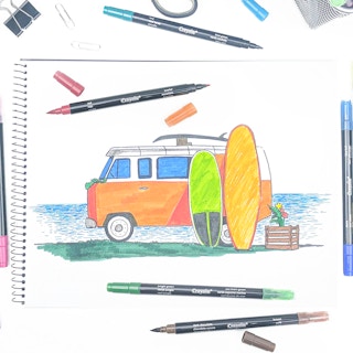 walmart crayola brush and detail markers screenshot