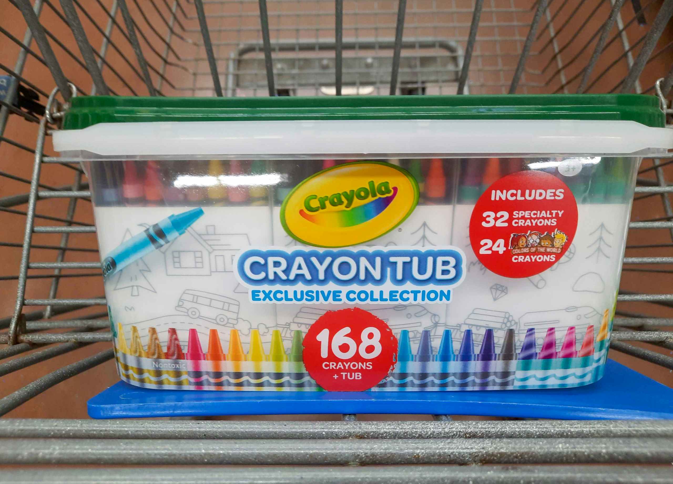 Crayola Crayon Tub at Walmart