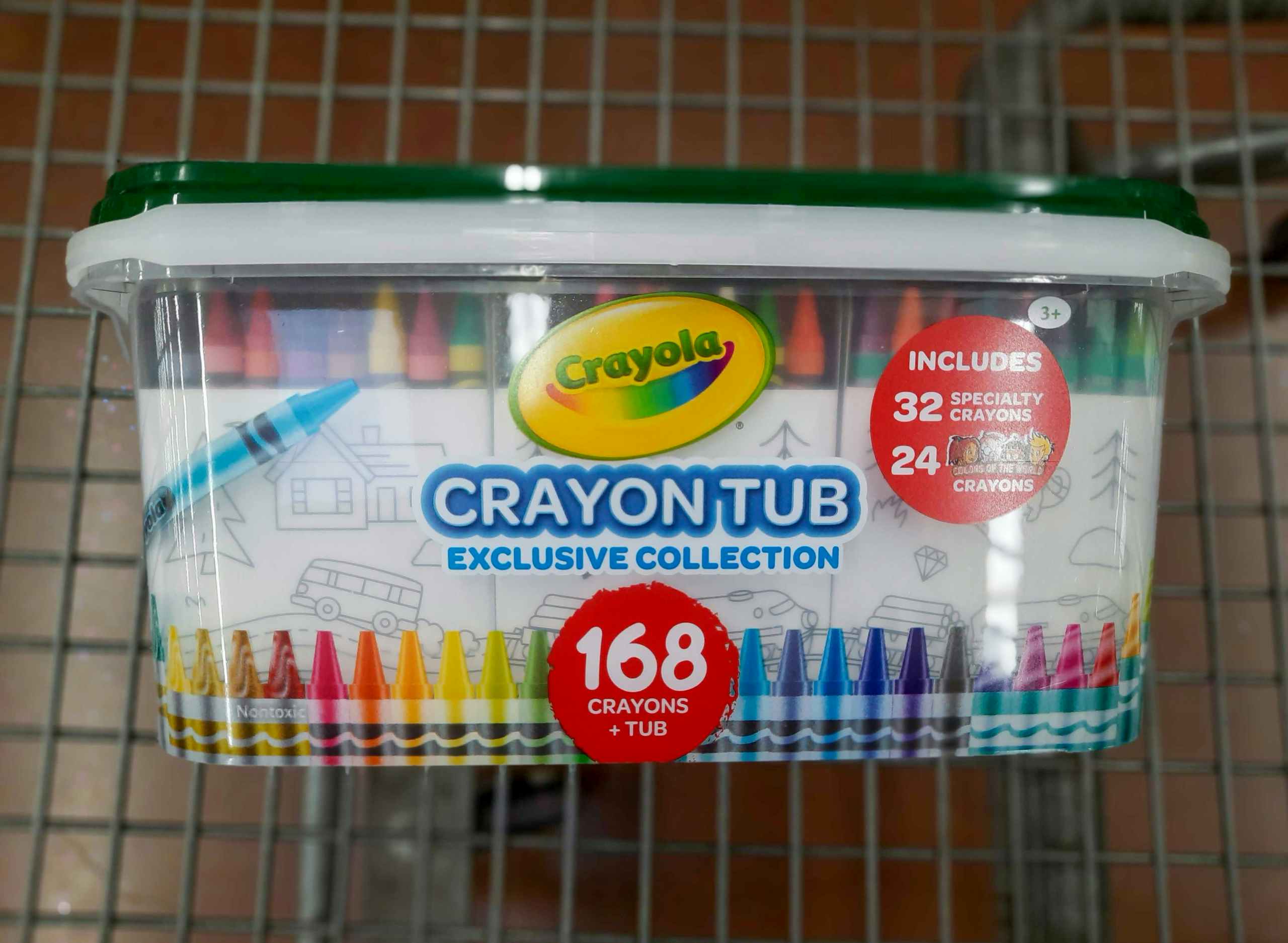 Crayola Crayon Tub at Walmart