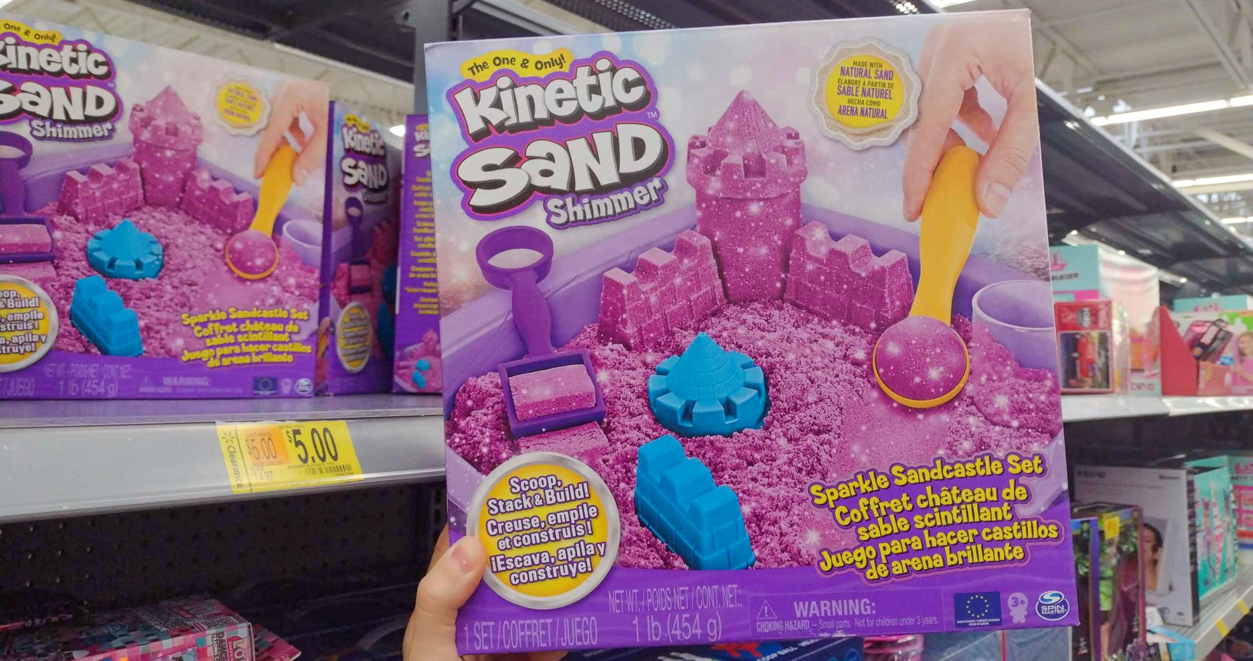 Kinetic Sand Clearance at Walmart