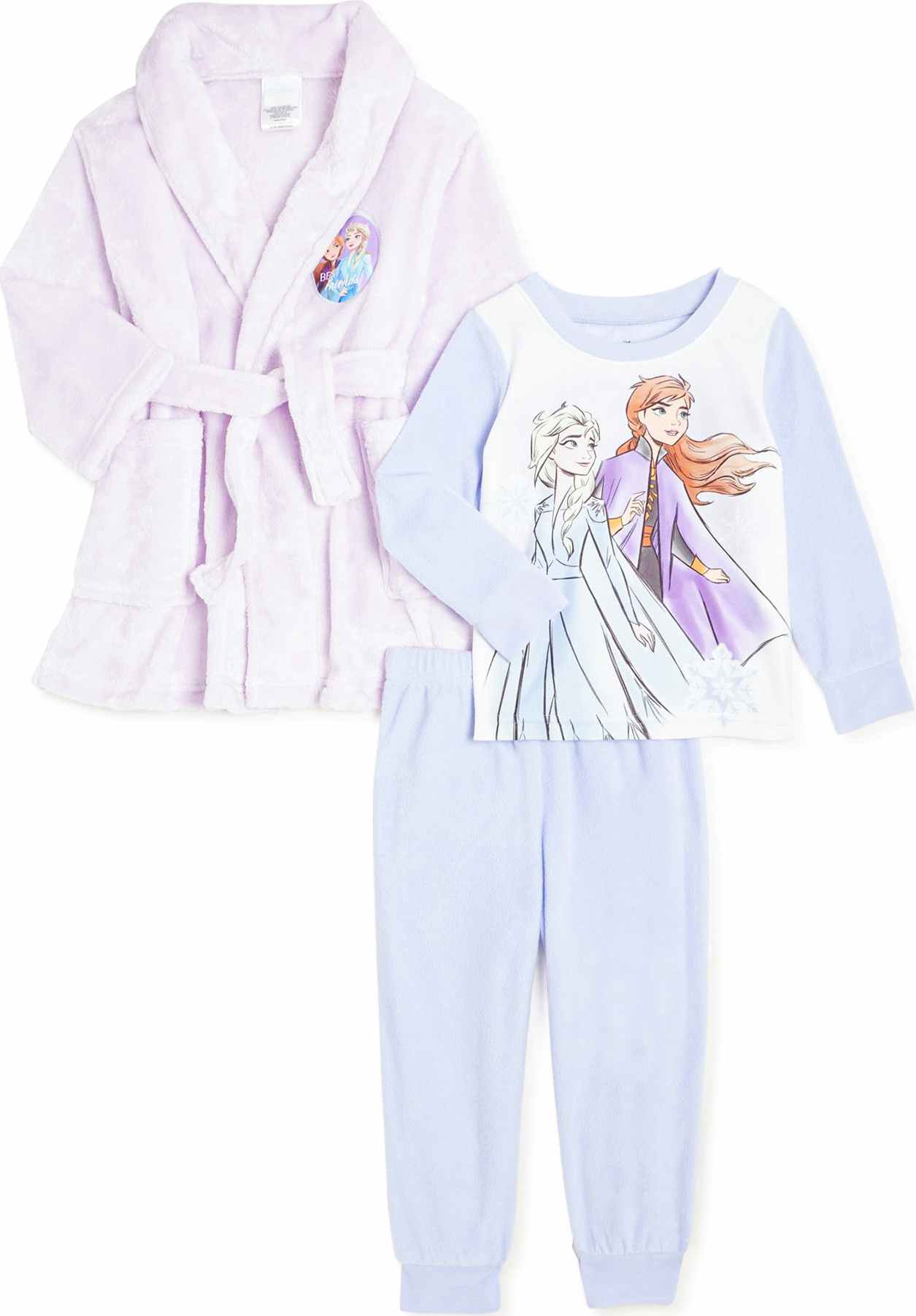 walmart toddler pajama set with robe screenshot