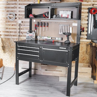 walmart workpro workbench cabinet combo screenshot