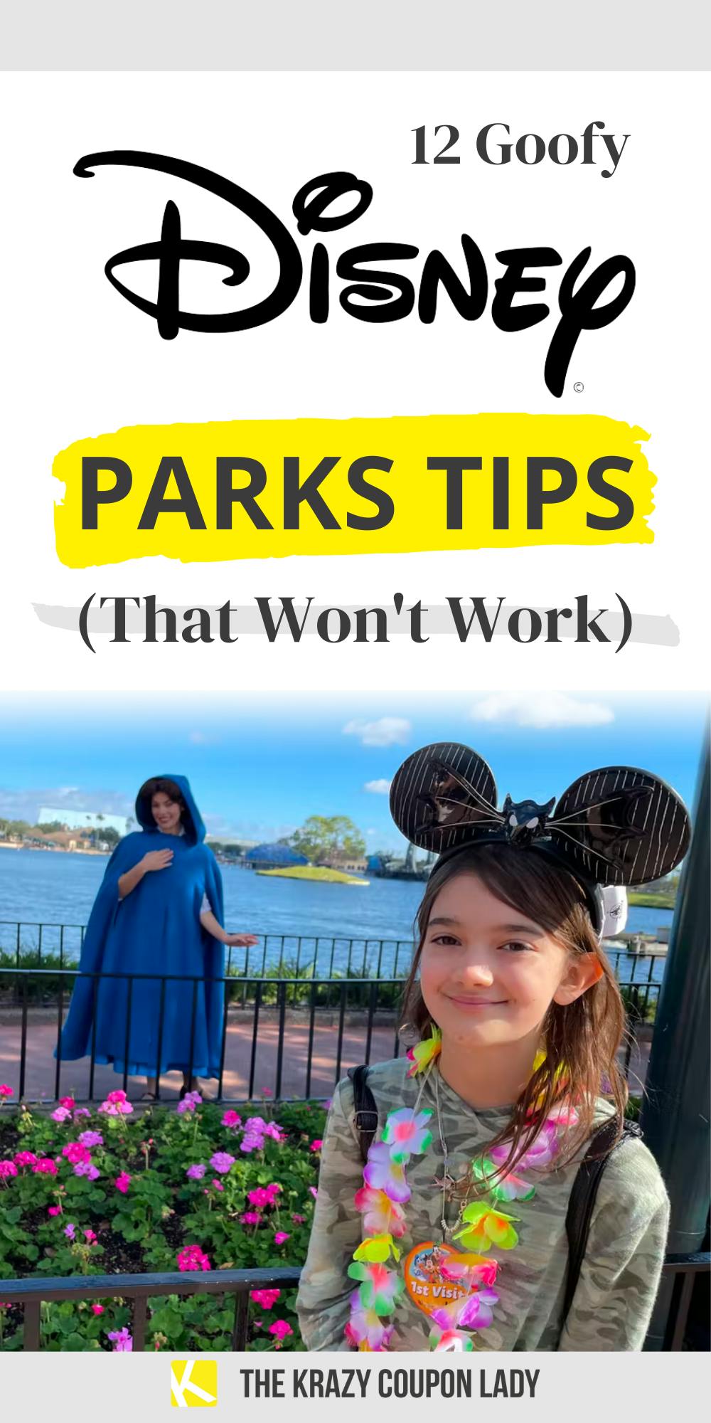 12 Goofy Disney Parks Tips That Won't Work