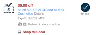 almay revlon coupon cvs screenshot jan 2022 1641826637 1641826637
