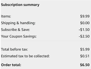 amazon all mighty pacs 2022 cart screenshot 1643131874 1643131874