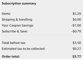 amazon bic mens razors 2022 cart screenshot 1642009815 1642009815