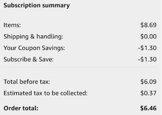 amazon crem beard balm 2022 cart screenshot 1642621436 1642621436