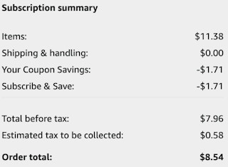 amazon gain eco box softener 2022 cart screenshot 1642869113 1642869113
