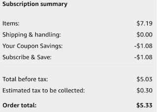 amazon thayers witch hazel 2022 cart screenshot 1642188754 1642188754