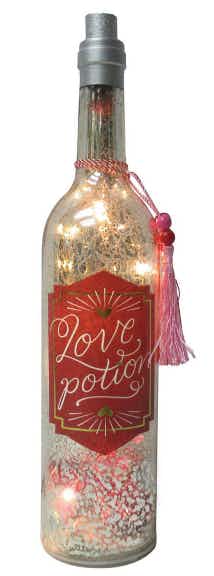 Celebrate Valentine's Day Together Love Potion LED Table Decor