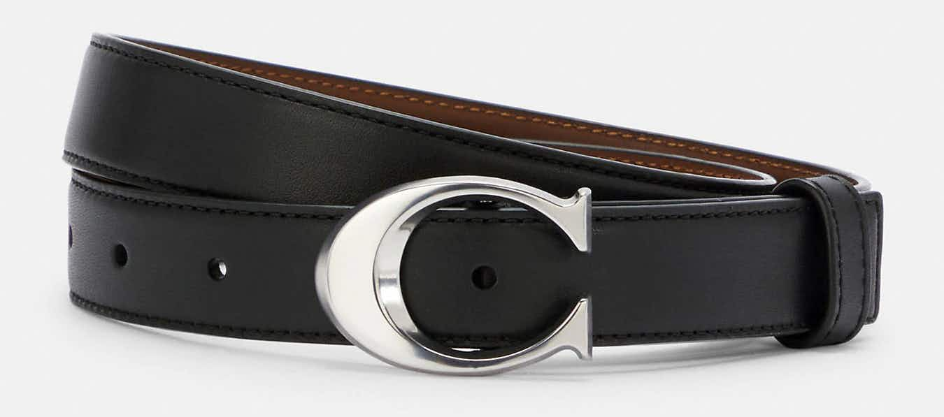 Signature Buckle Belt, 25 Mm