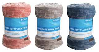 columbia super soft throw stock image collage 2022