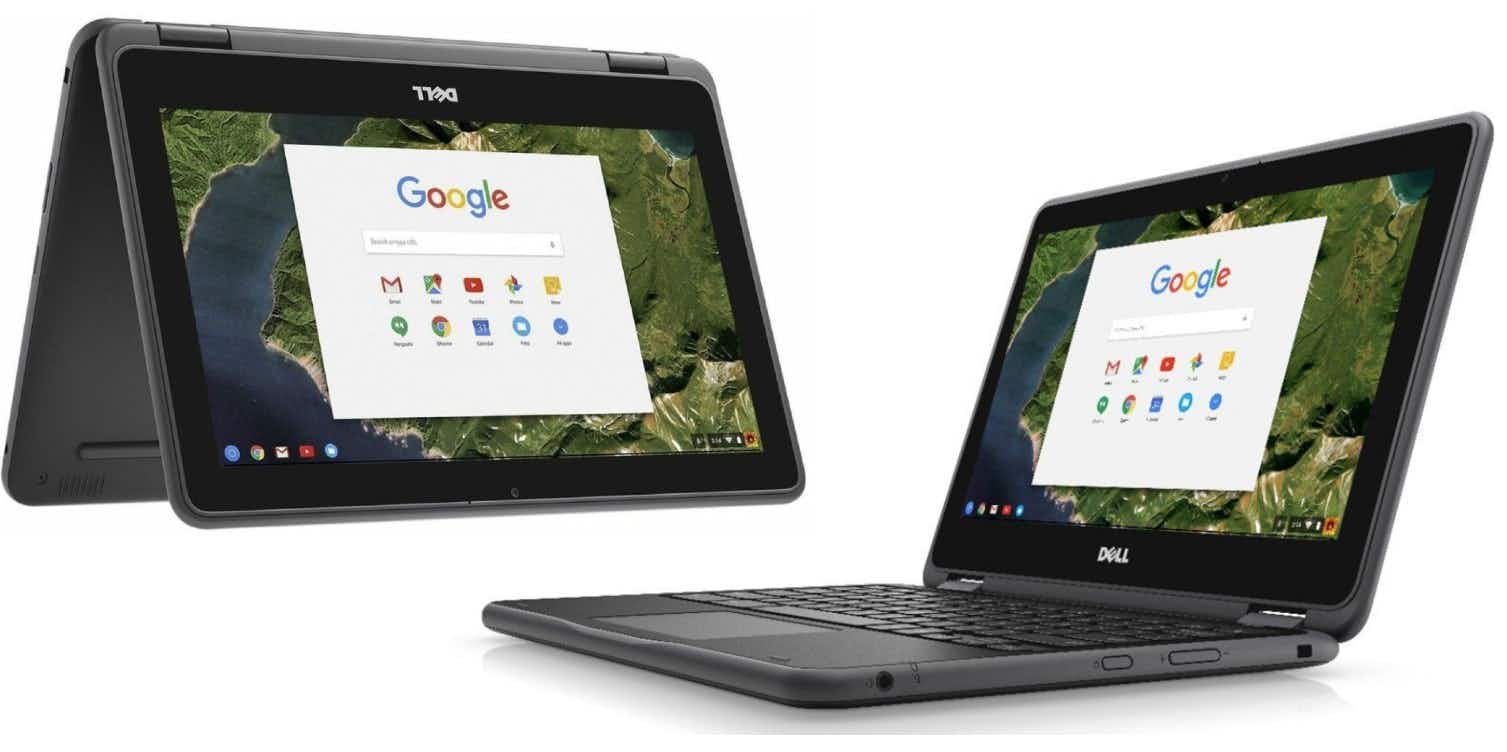 Dell® 2-in-1 Touchscreen Chromebook with Intel Dual-Core, 4GB RAM, 16GB eMMC