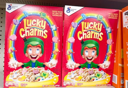 2 Lucky Charms Cereal