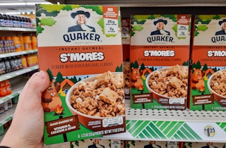 Quaker Oatmeal S'mores flavor at Dollar Tree