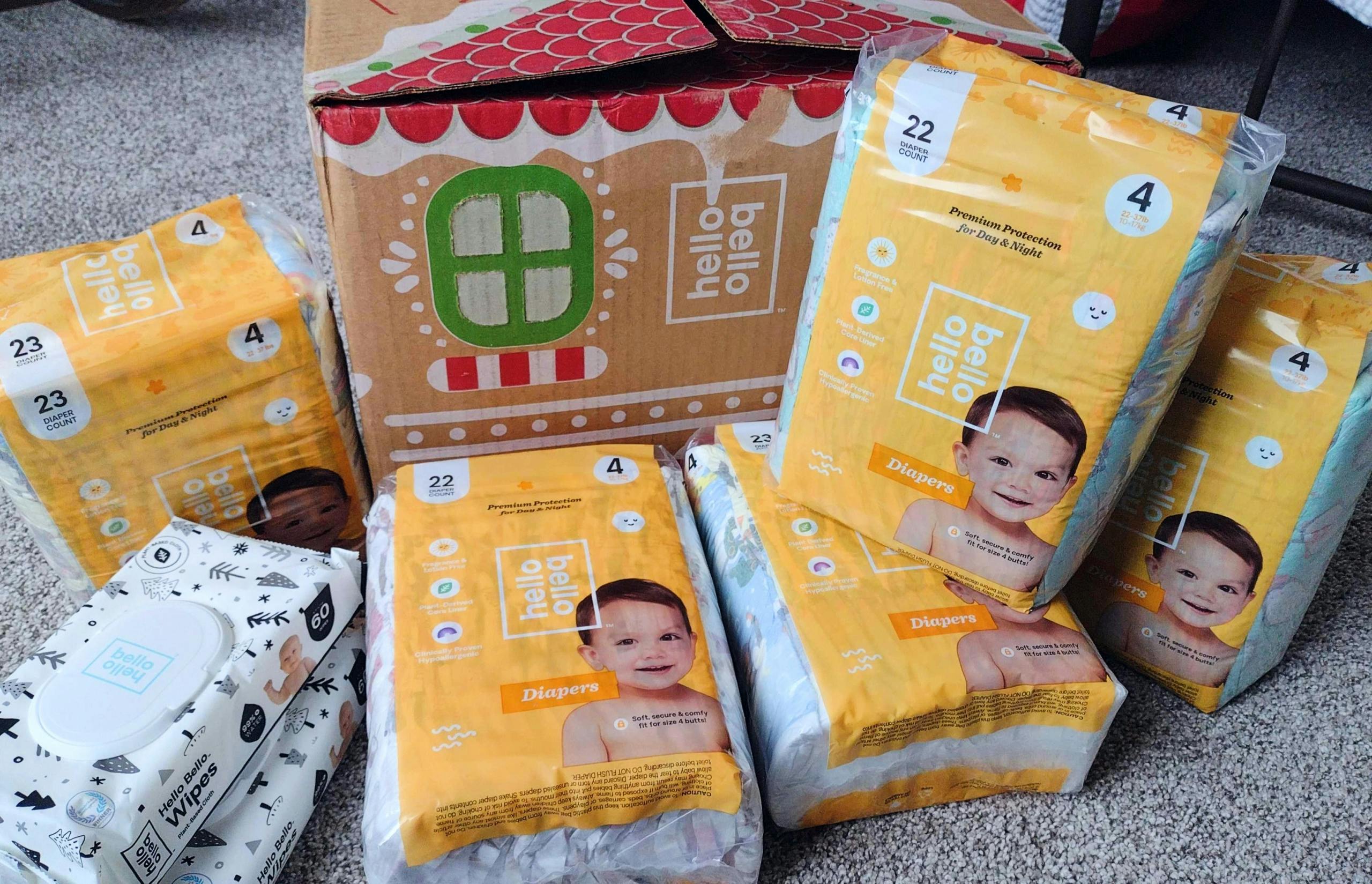 hello bello free diapers new parents