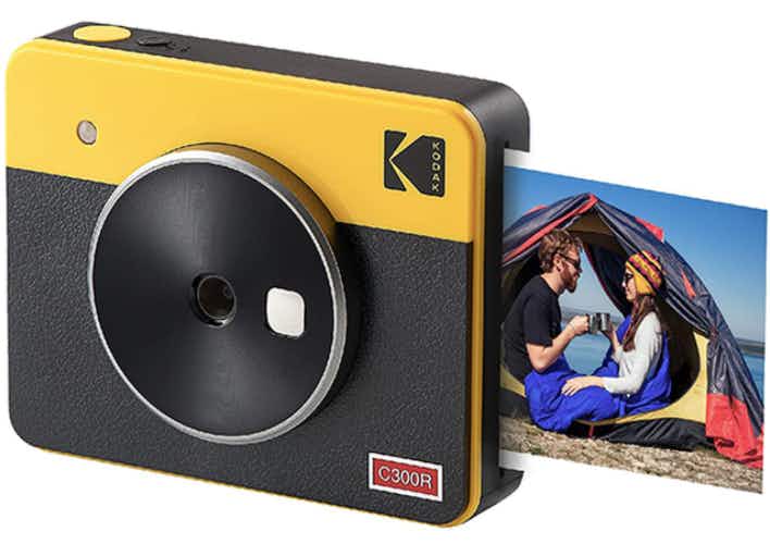 Kodak® Mini Shot 3 Retro 2-in-1 Instant Camera + 3" x 3