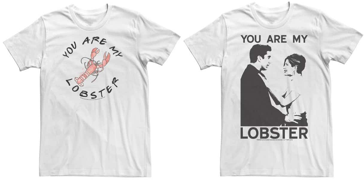 kohls friends lobster tee stock image collage 2022