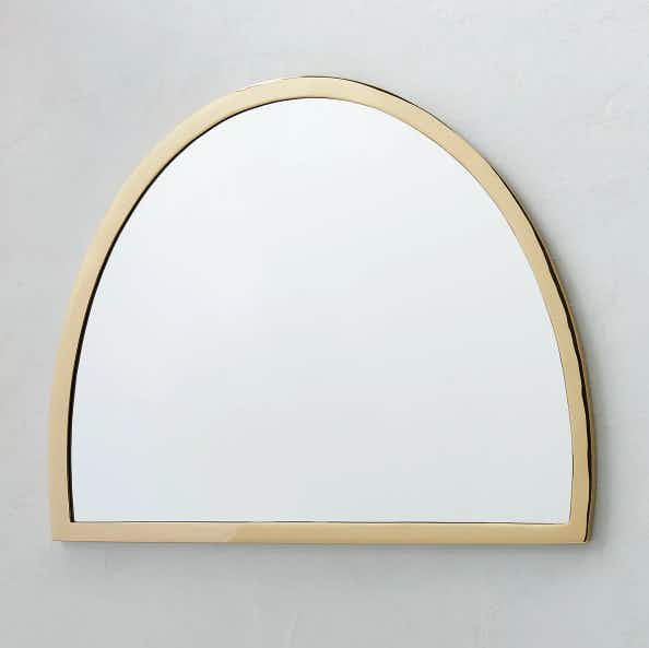 LC Lauren Conrad Half Circle Modern Wall Mirror