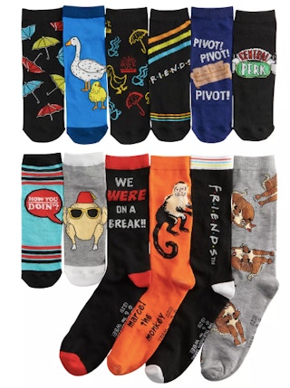 Men's Friends 12 Days of Socks Gift Box